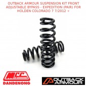 OUTBACK ARMOUR SUSPENSION KIT FRONT ADJ BYPASS - EXPD(PAIR) COLORADO 7 7/2012 +